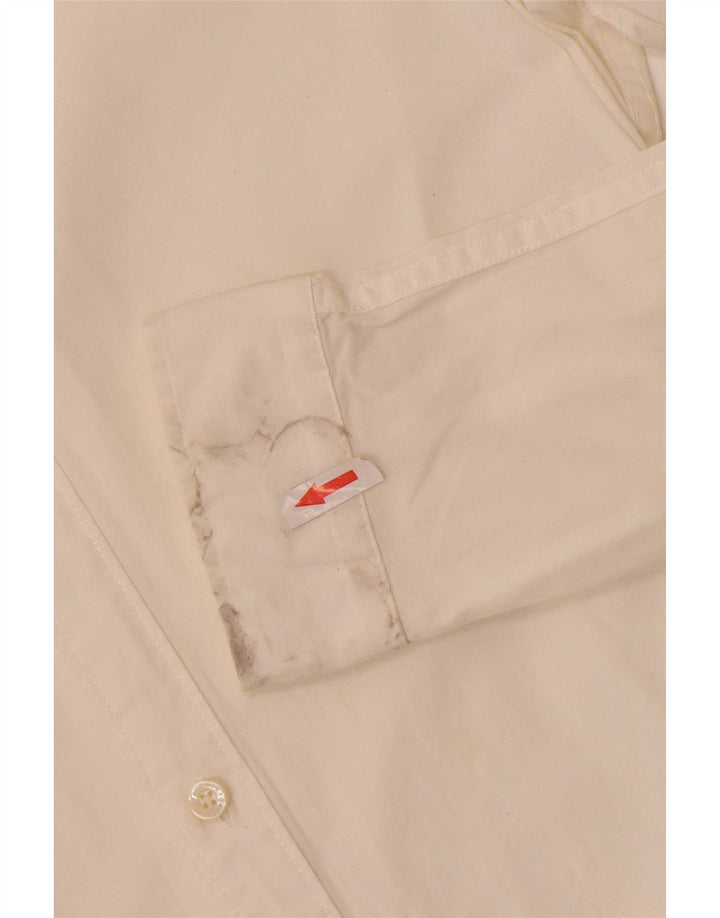 Męska koszula o dopasowanym kroju Tommy Hilfiger, średnia, biała, bawełniana