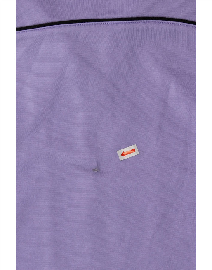 Damska kurtka dresowa ADIDAS UK 14, średni fiolet, poliester