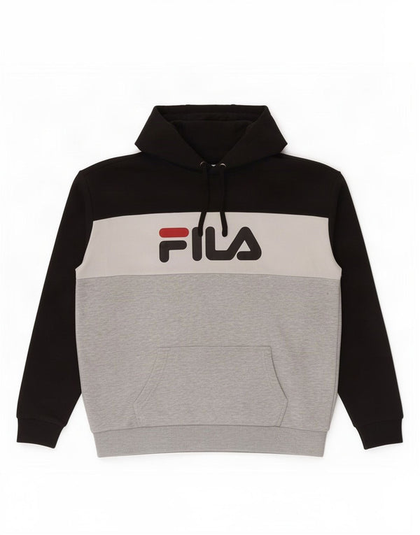 Damski sweter z kapturem Fila UK 14, średni, wielokolorowy blok kolorów
