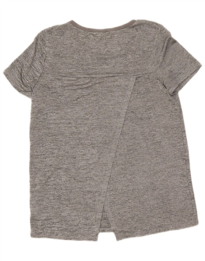 T-shirt damski Oasis Top UK 10, mały, szary, nakrapiany poliester