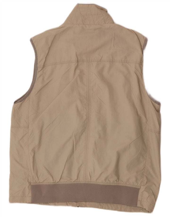 Kamizelka męska Marks & Spencer Blue Harbor Utility UK 40, duża, beżowa