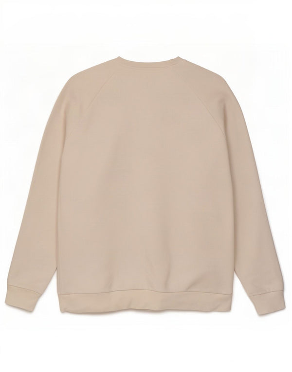 Adidas Męska Bluza Sweter Duża Biała Bawełna