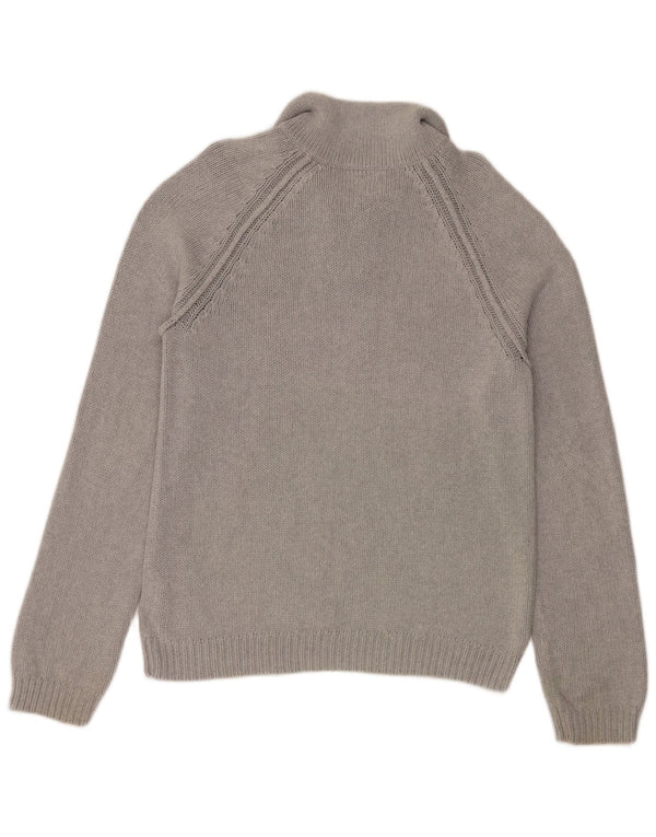 Męski sweter Gap z zamkiem błyskawicznym XL, szary, bawełniany