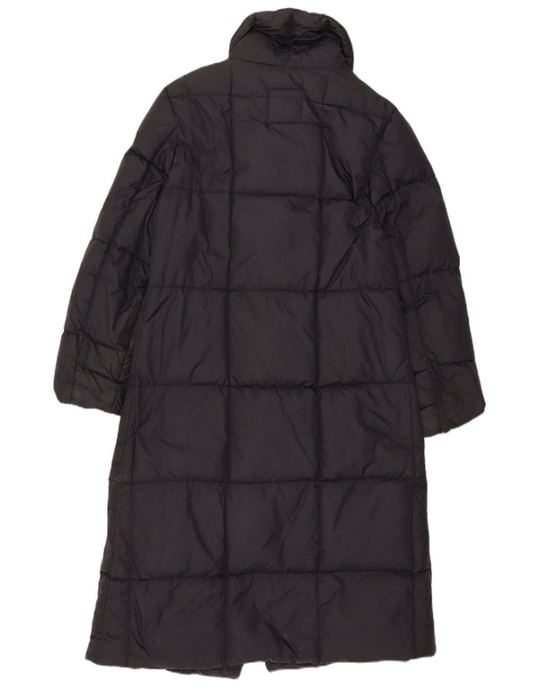 Damski płaszcz ocieplany Sergio Tacchini UK 14, średni czarny nylon