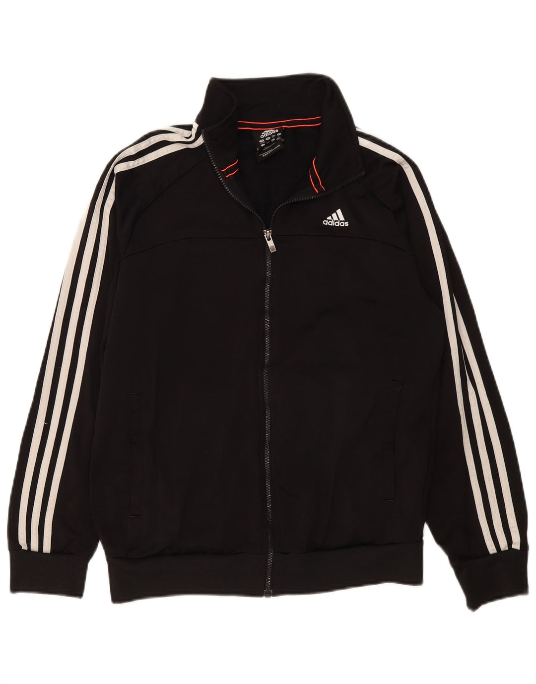 Adidas Męska kurtka dresowa Climalite UK 38/40 Średni czarny poliester