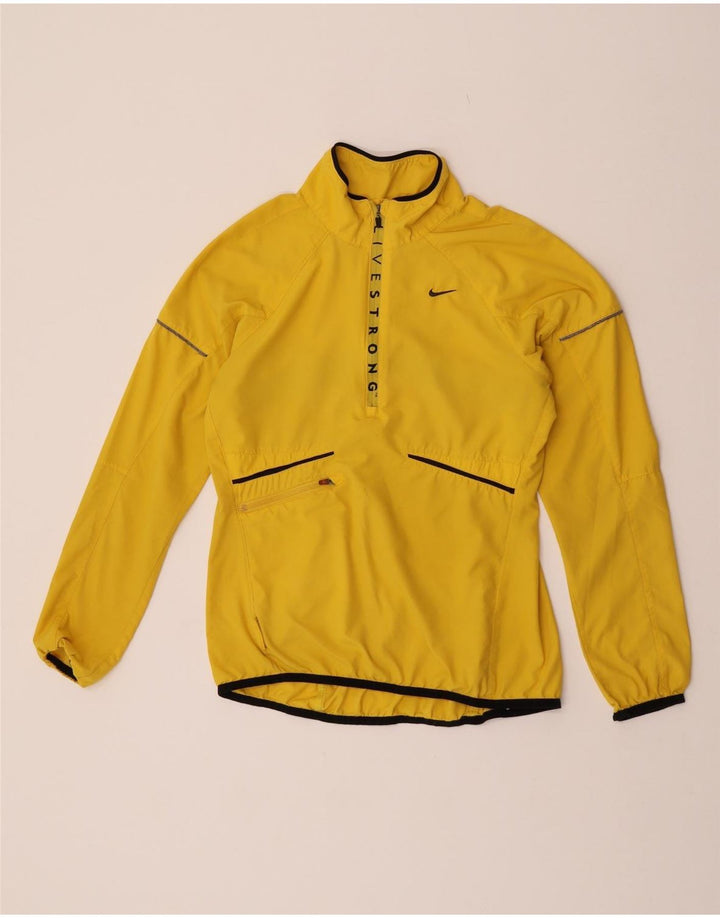 Damski dres Nike z grafiką i zamkiem błyskawicznym, UK 10, mały, żółty