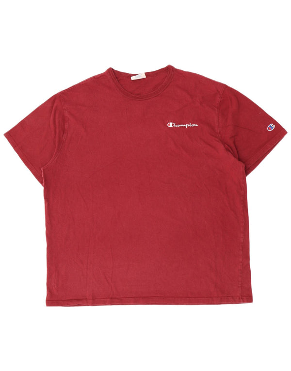 Koszulka męska Champion Heritage Top 2XL, bordowa, bawełniana