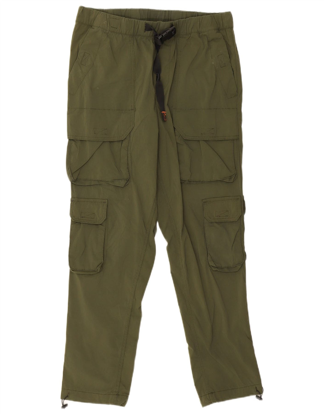 Męskie proste spodnie cargo Jack & Jones, średnie W30 L27, nylon khaki