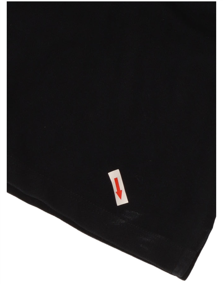 Męska koszulka polo Fred Perry, duża, czarna, bawełniana