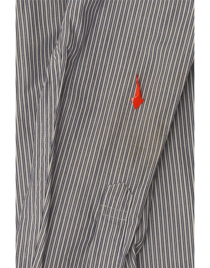Koszula męska Tommy Hilfiger Średnioszara, bawełniana w prążki