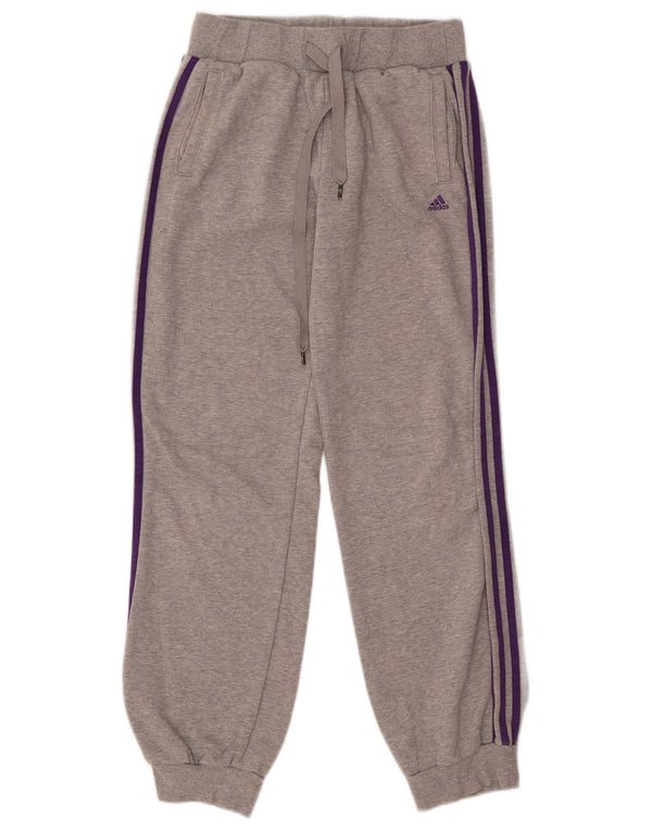 Damskie spodnie dresowe Adidas Climalite Joggers UK 8/10 Small Grey