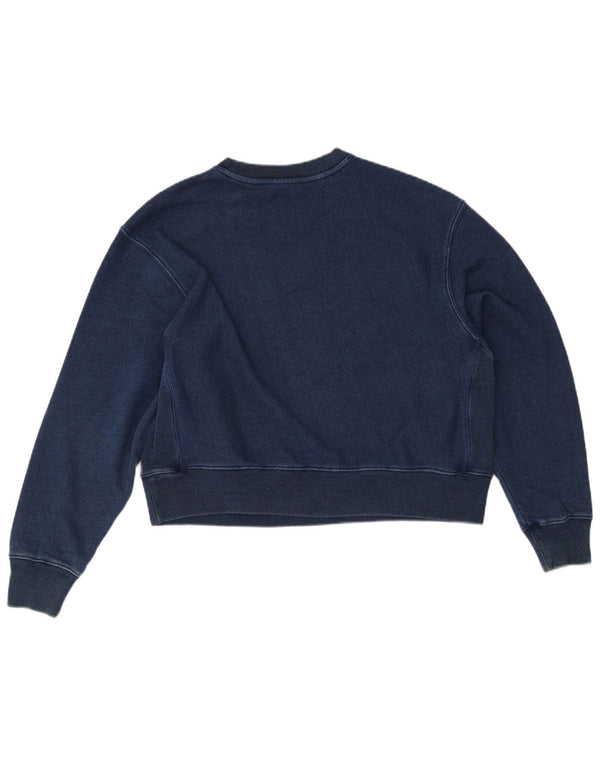 Sweter damski Champion Crop Oversize UK 14, średni granatowy