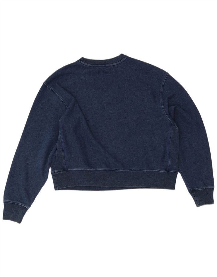 Sweter damski Champion Crop Oversize UK 14, średni granatowy