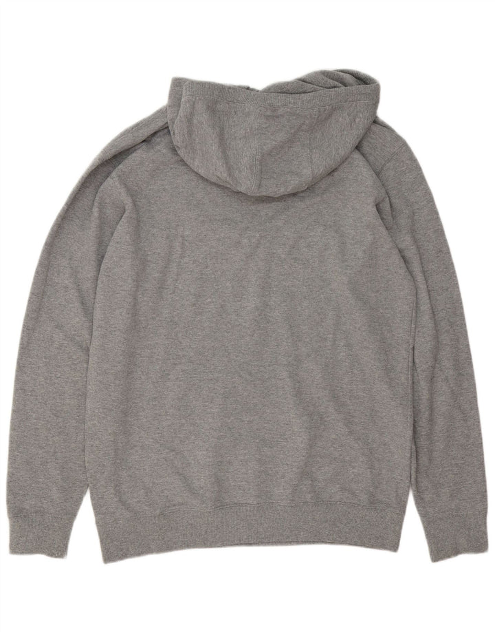 Męski sweter z kapturem Vans z grafiką, średnioszary, bawełniany