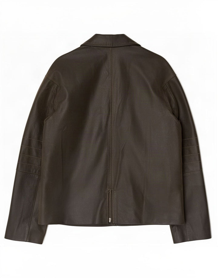 Conbipel Męska kurtka skórzana IT 48 Medium Khaki