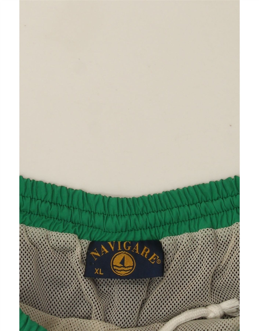 Męskie spodenki kąpielowe Navigare XL, niebieski poliamid z blokami kolorów