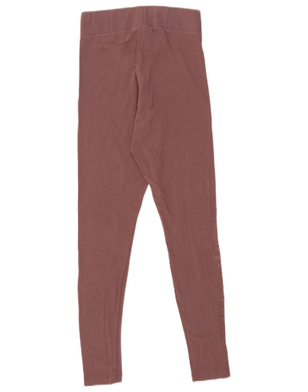 Legginsy Damskie Adidas UK 10 Małe Brązowe Bawełniane