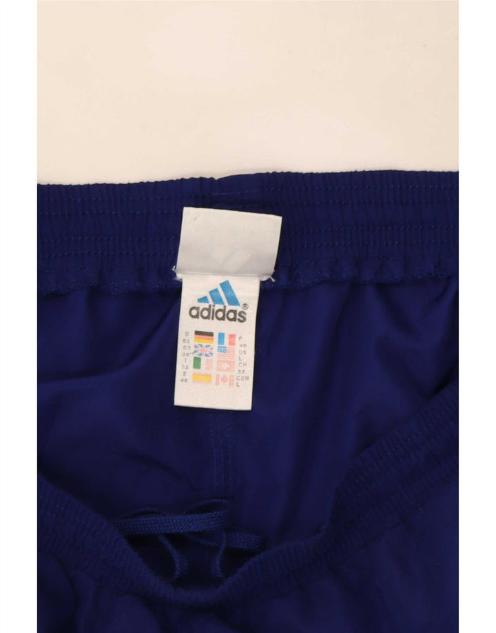 Męskie spodenki sportowe Adidas, duże, granatowe, z poliestru