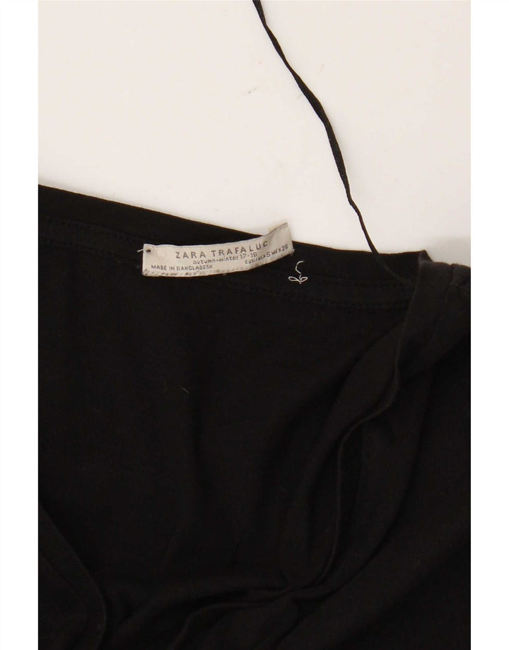 Damski top Zara Trafaluc Oversize z rękawem 3/4, UK 10, mały, czarny