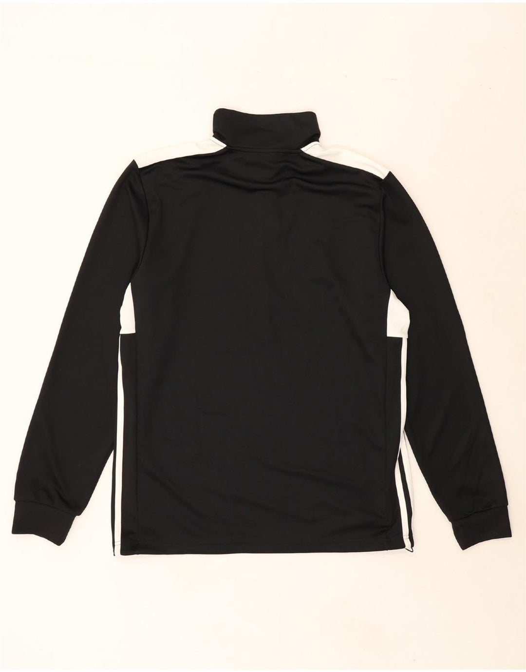 ADIDAS Mens Climalite Pullover Tracksuit Top Large Black Colourblock Vintage Adidas and Second-Hand Adidas from Messina Hembry 
