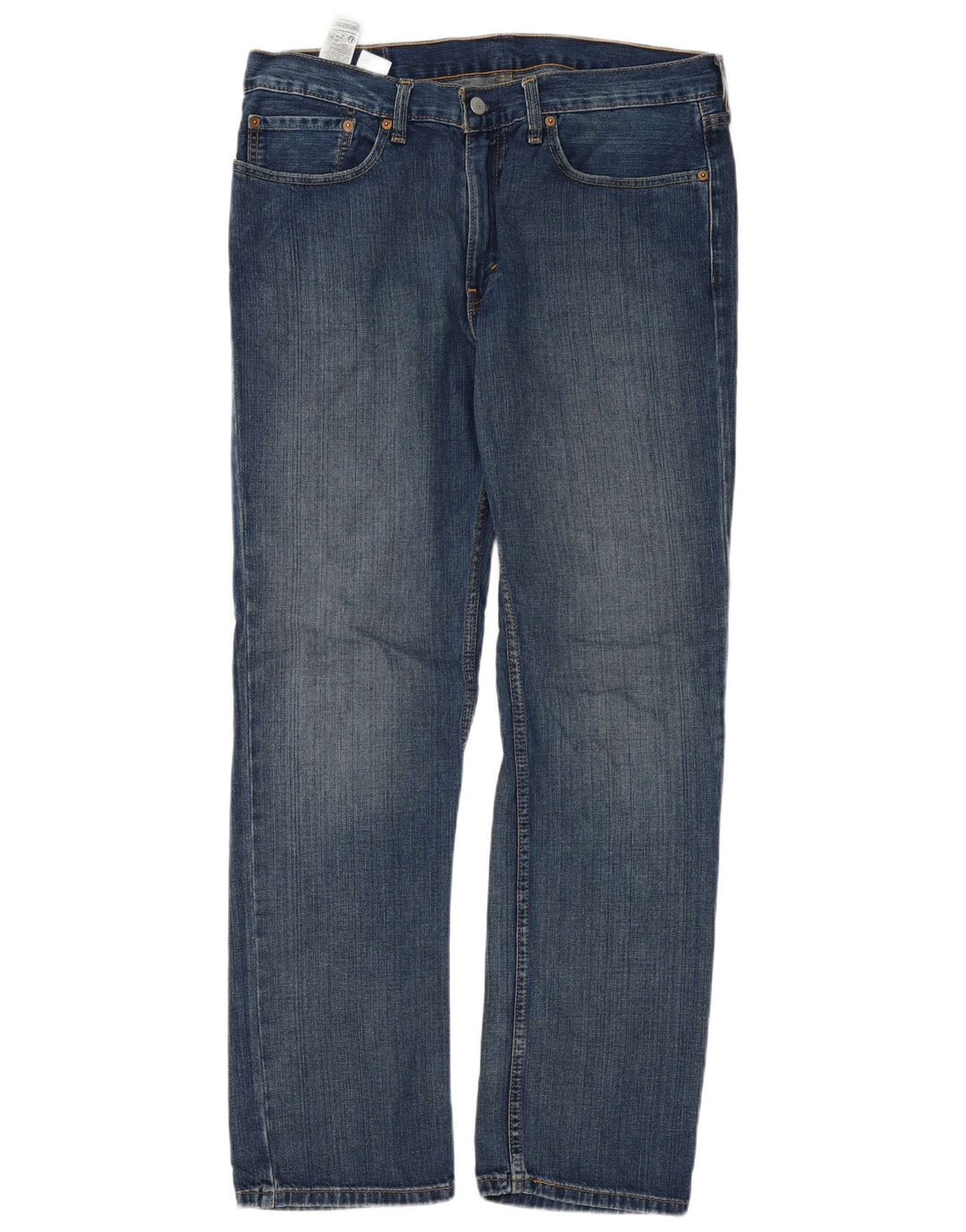 Męskie jeansy Levi's 514 Straight W34 L32 Niebieskie bawełniane