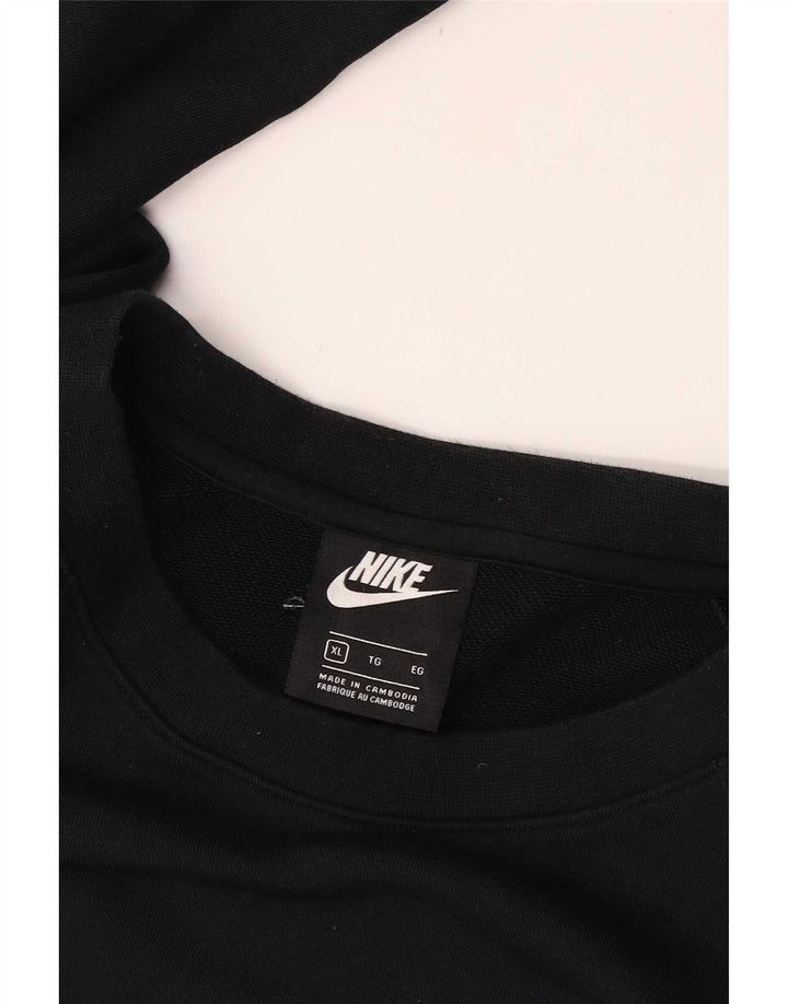 Męski sweter z grafiką Nike XL, czarny