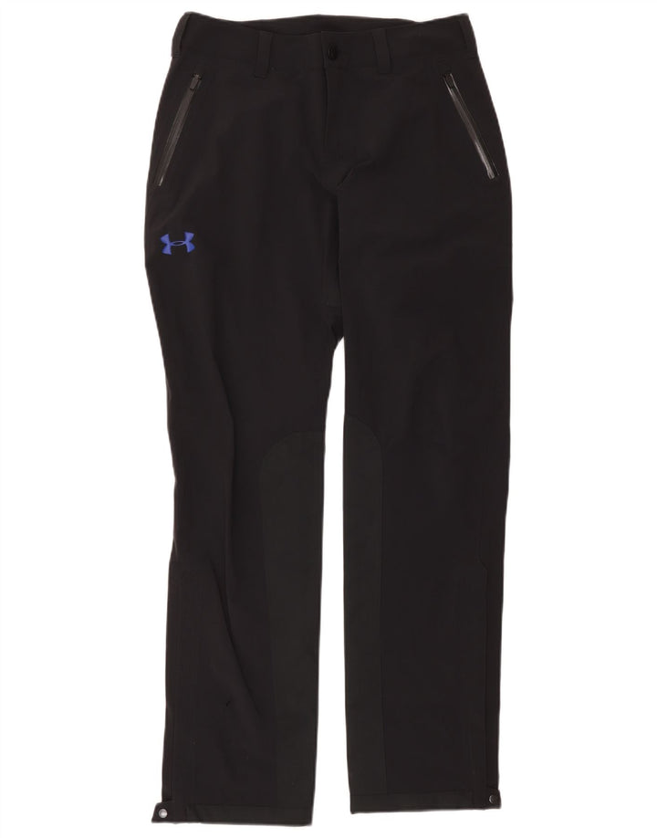 Spodnie damskie Under Armour Straight Casual US 6 Medium W32 L30 Black
