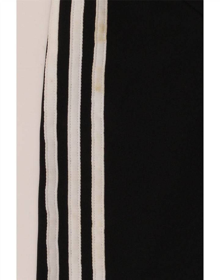 Adidas Męska koszulka dresowa z grafiką, średnia czarna poliester