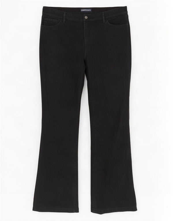Damskie jeansy Bootcut Cerruti 1881 W32 L29 Granatowa bawełna
