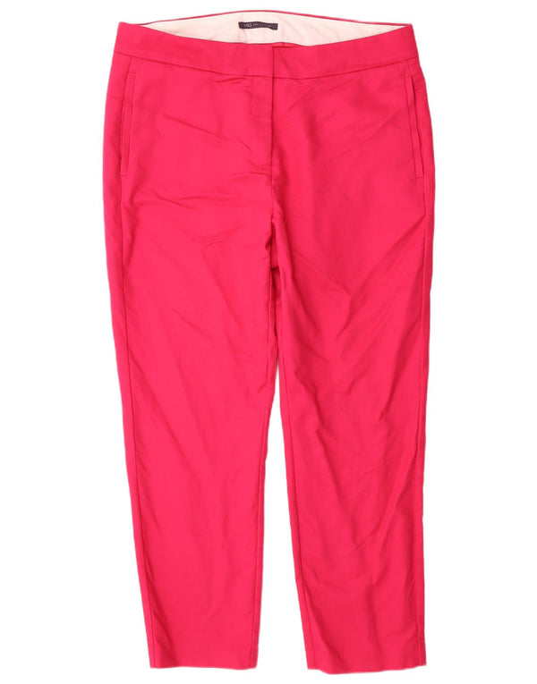Marks & Spencer Damskie spodnie chino typu slim UK 16 duże W36 L28 Różowa bawełna