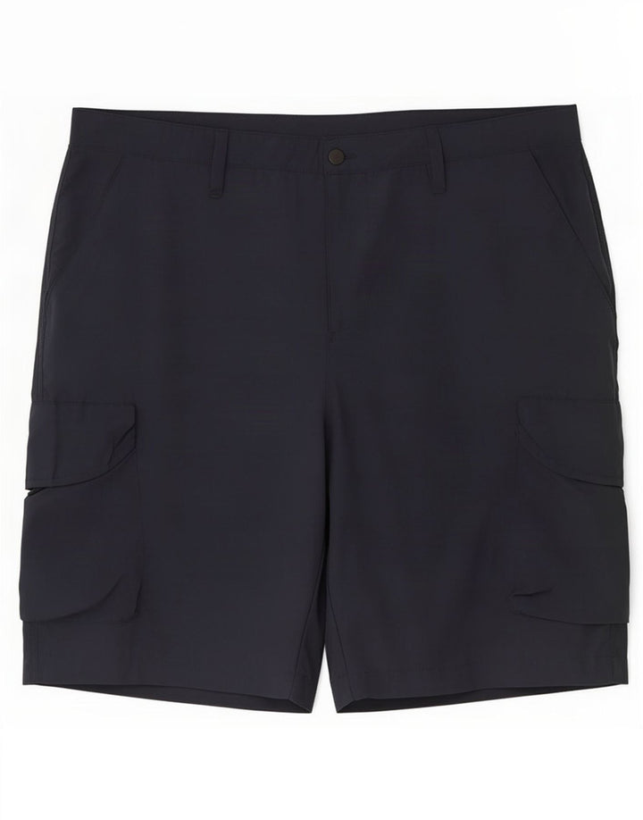 Męskie spodenki cargo Jack Wolfskin W36, duże, granatowe, poliamidowe