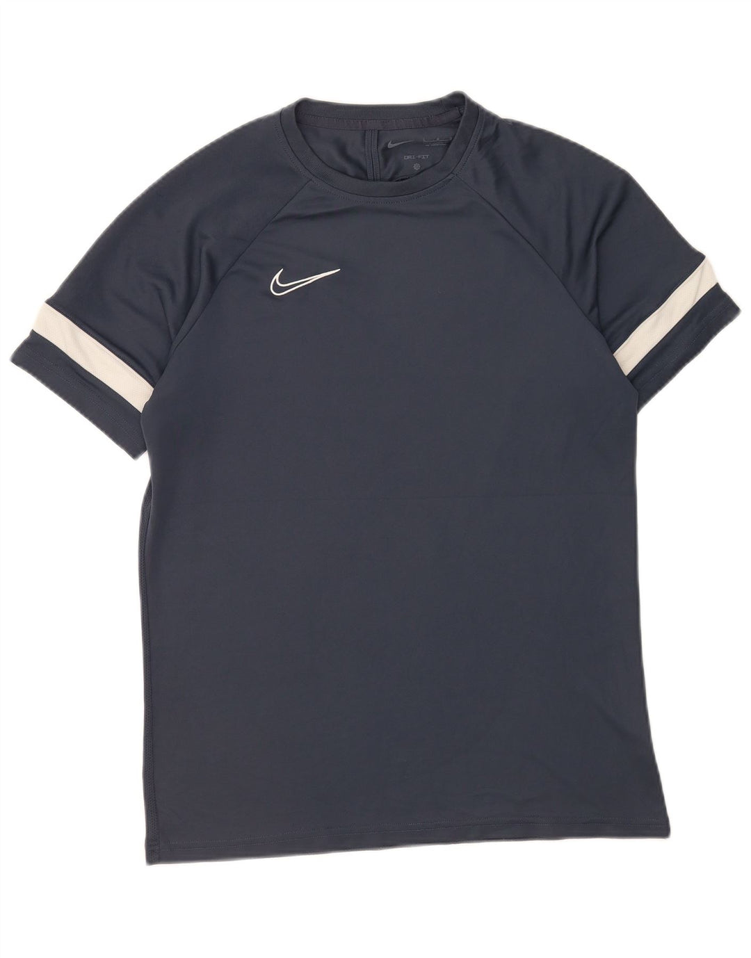 Męski T-shirt Nike Dri Fit, duży, granatowy, kolorowy poliester