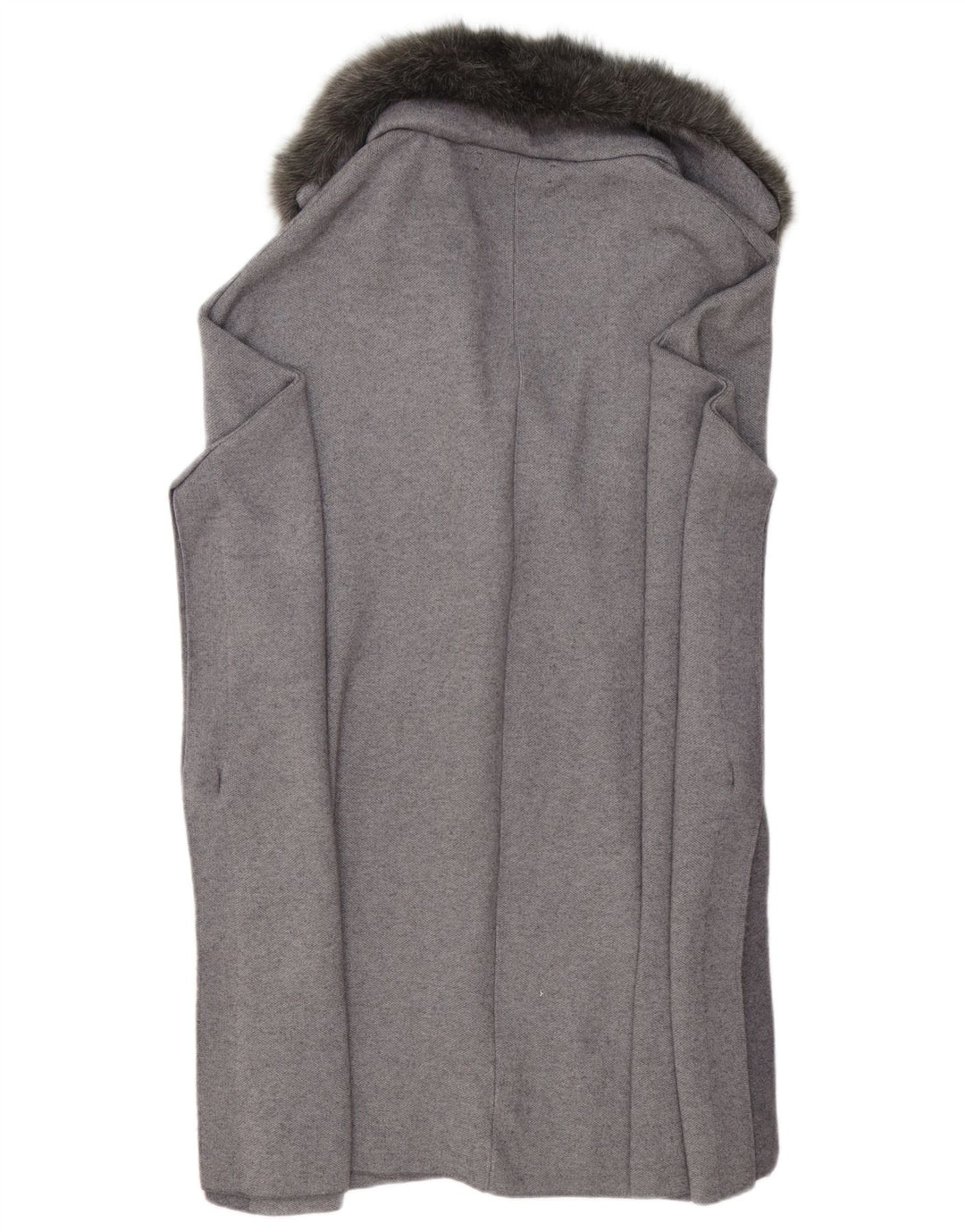 Płaszcz damski Zara Poncho UK 10 Small Szary wiskoza