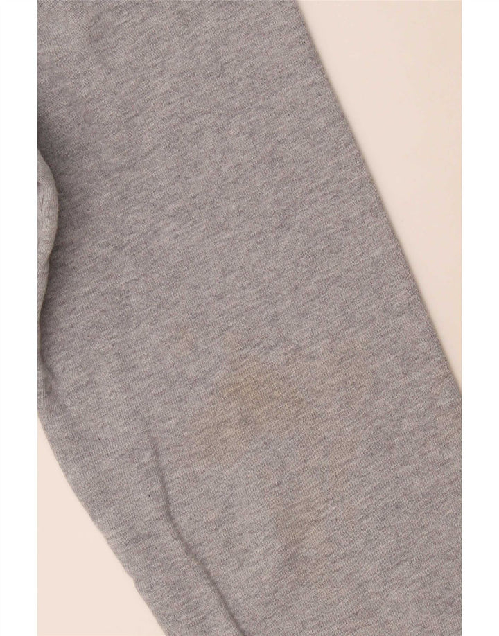 Męski sweter z kapturem i grafiką Levi's, średnioszary, bawełniany w cętki