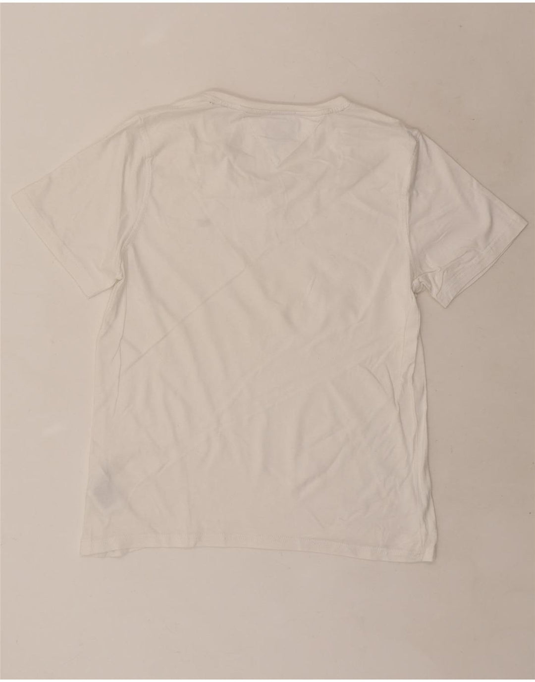 T-shirt męski Tommy Hilfiger Top, średnia, biała bawełna