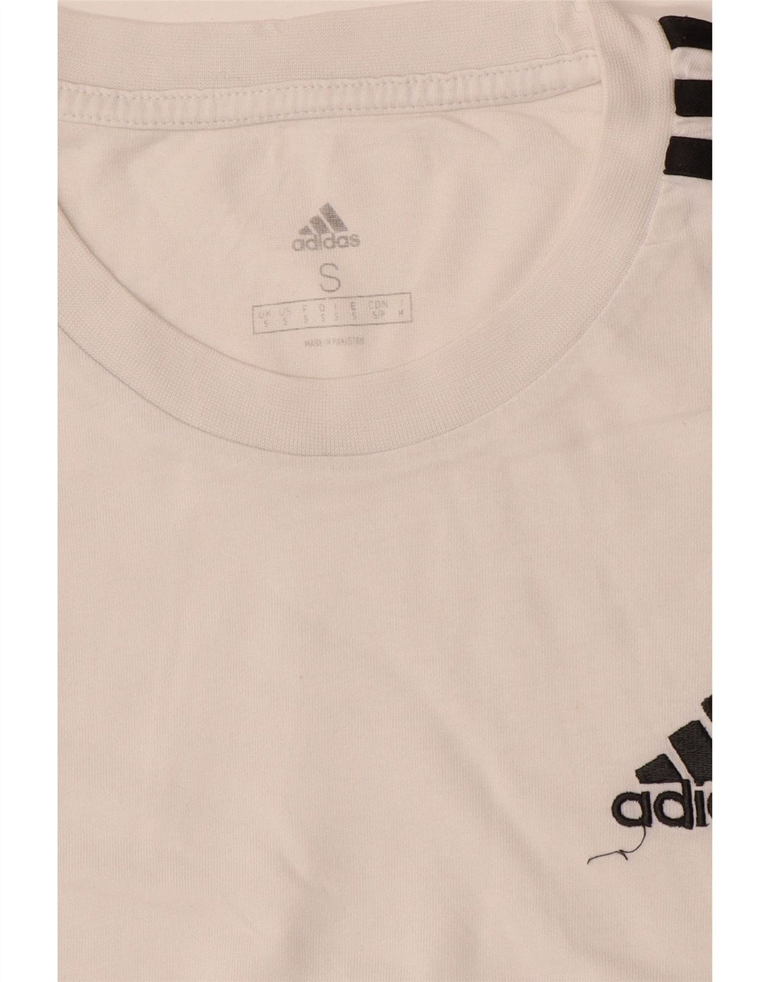 Adidas Męska Koszulka Top Mała Biała