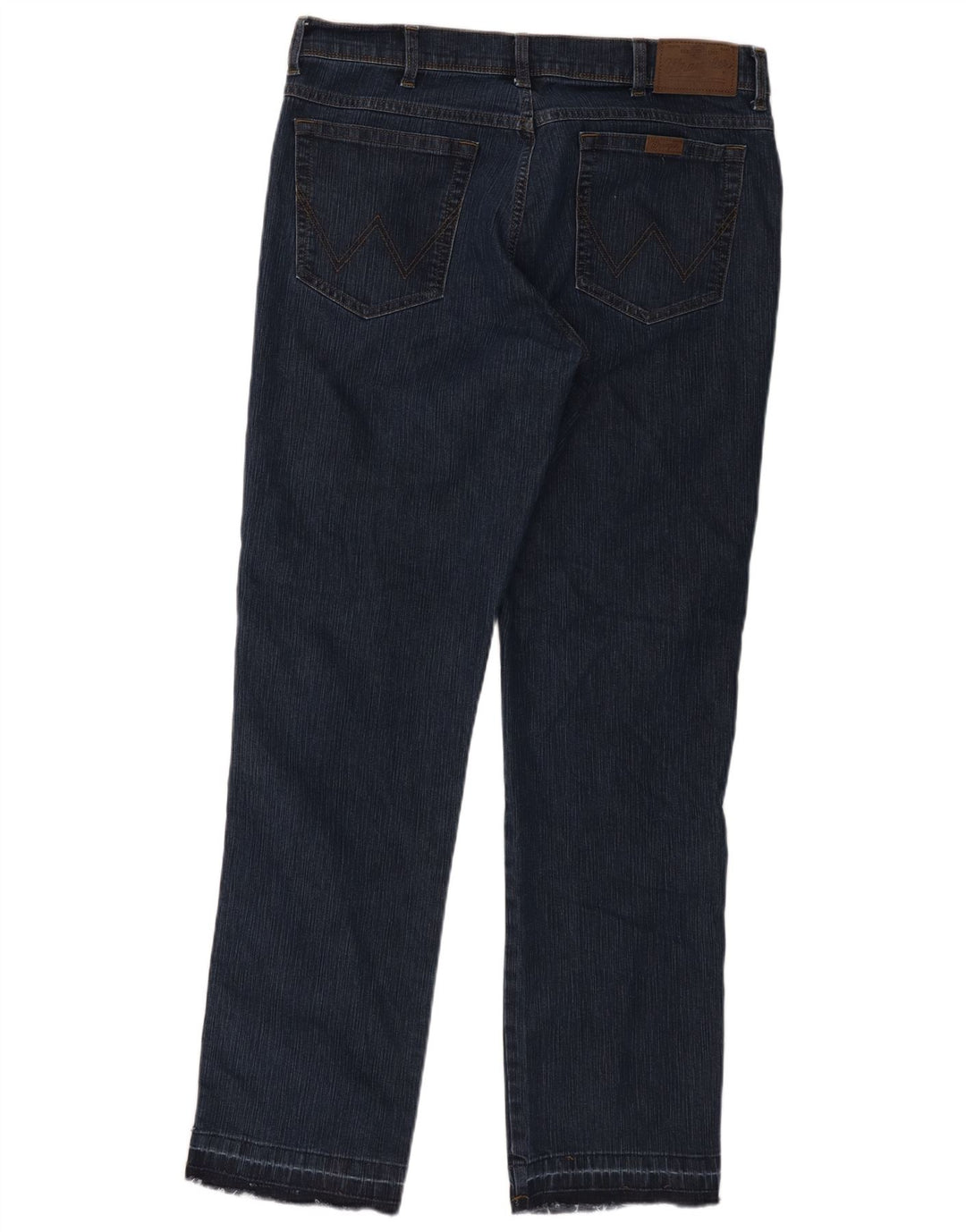 Męskie jeansy Wrangler o prostym kroju W36 L32, niebieskie, bawełniane