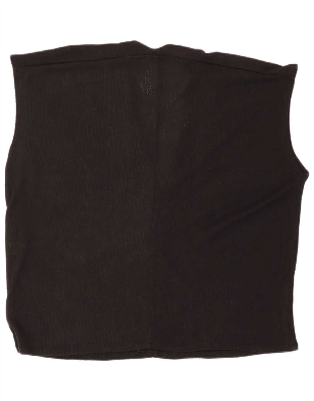 Damski podkoszulek oversize z kamizelką Zara UK 10 Small, czarna wiskoza