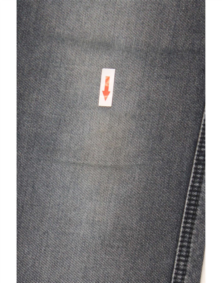 Wrangler Męskie Proste Dżinsy W36 L30 Niebieskie Bawełniane
