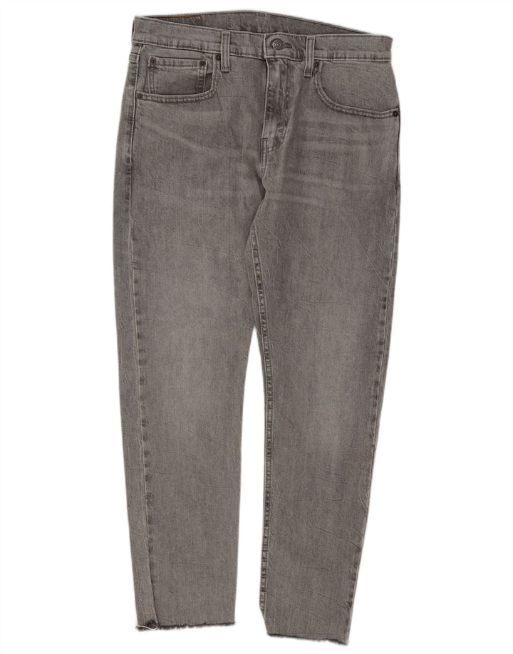 Męskie jeansy Levi's 512 Slim Tapered W32 L28 Szara bawełna