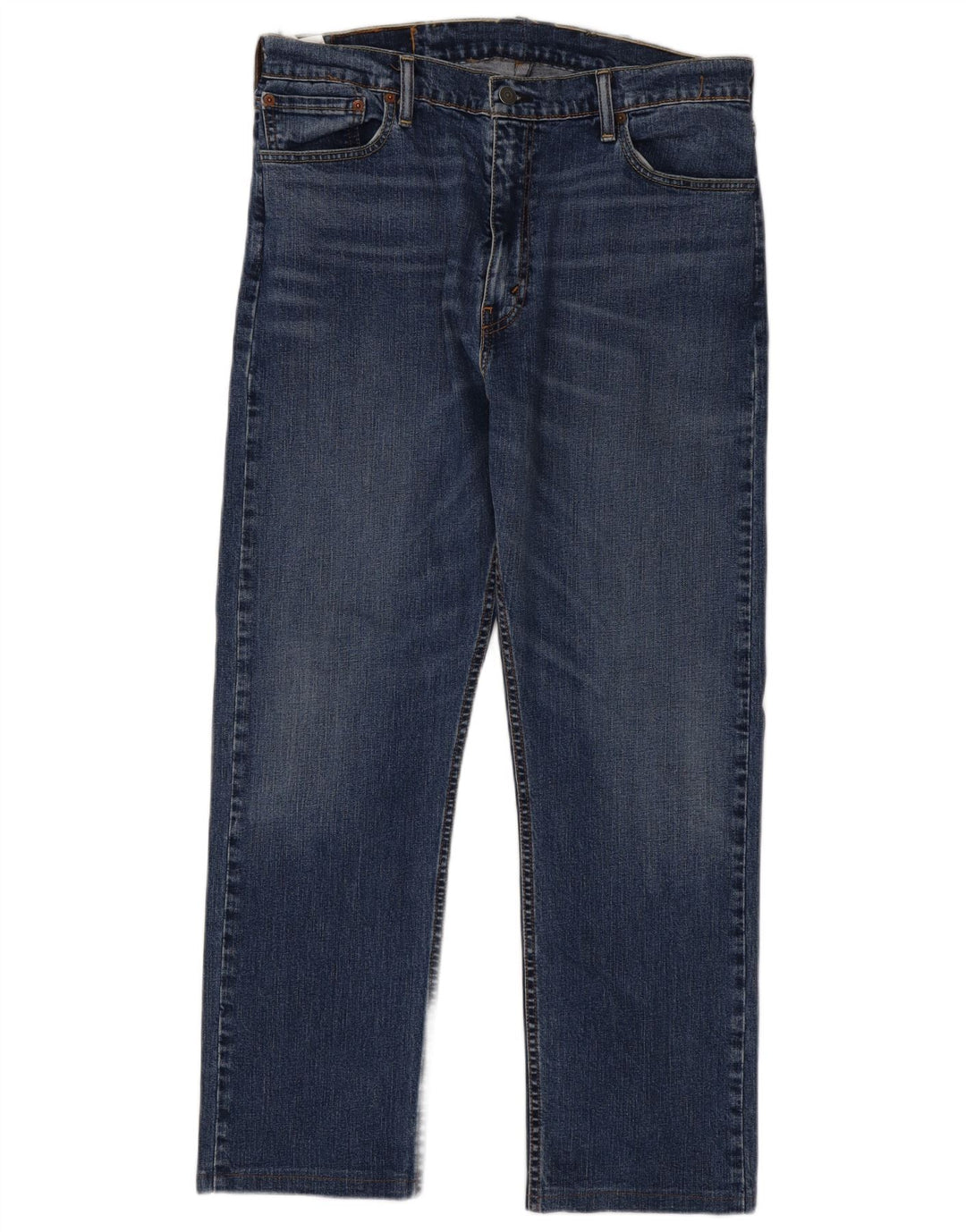 Męskie jeansy Levi's 518 Straight W38 L29 Niebieskie bawełniane