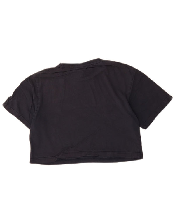 Damska koszulka Ellesse Crop Graphic Top UK 8 Small Grey