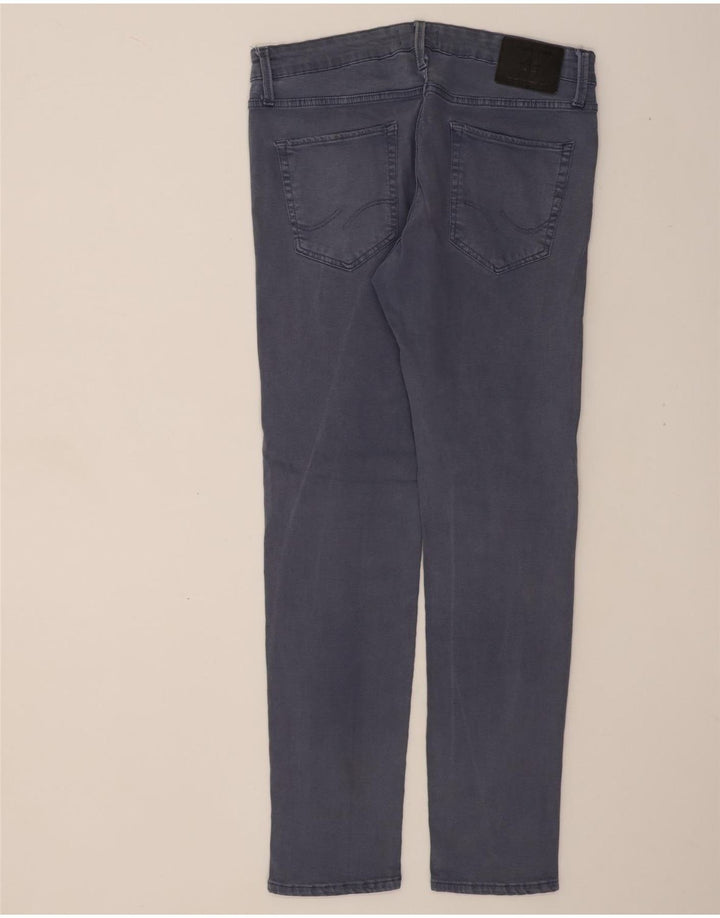 JACK & JONES Mens GLENN Slim Jeans W32 L34 Blue Cotton Vintage Jack & Jones and Second-Hand Jack & Jones from Messina Hembry 