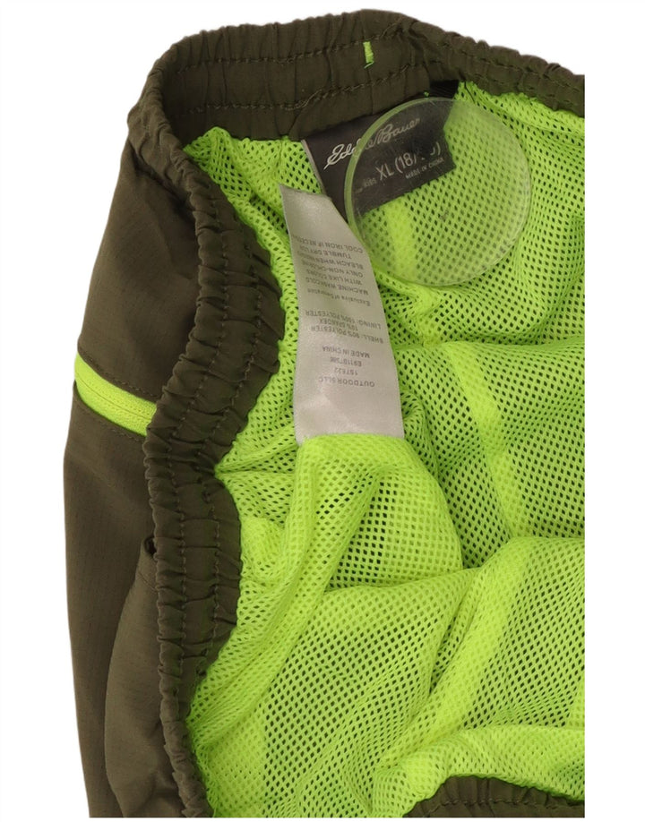 Chłopięce spodenki sportowe Eddie Bauer 15-16 lat XL, khaki, poliester