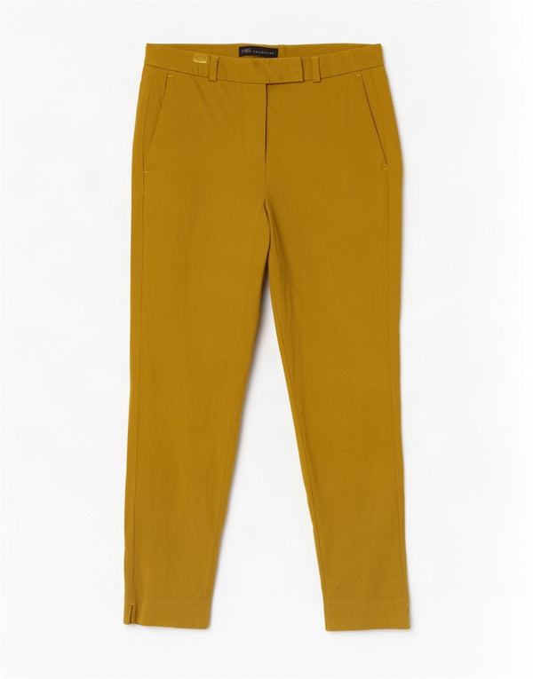Spodnie damskie Marks & Spencer Crop Chino UK 10 Small W28 L26 Żółte