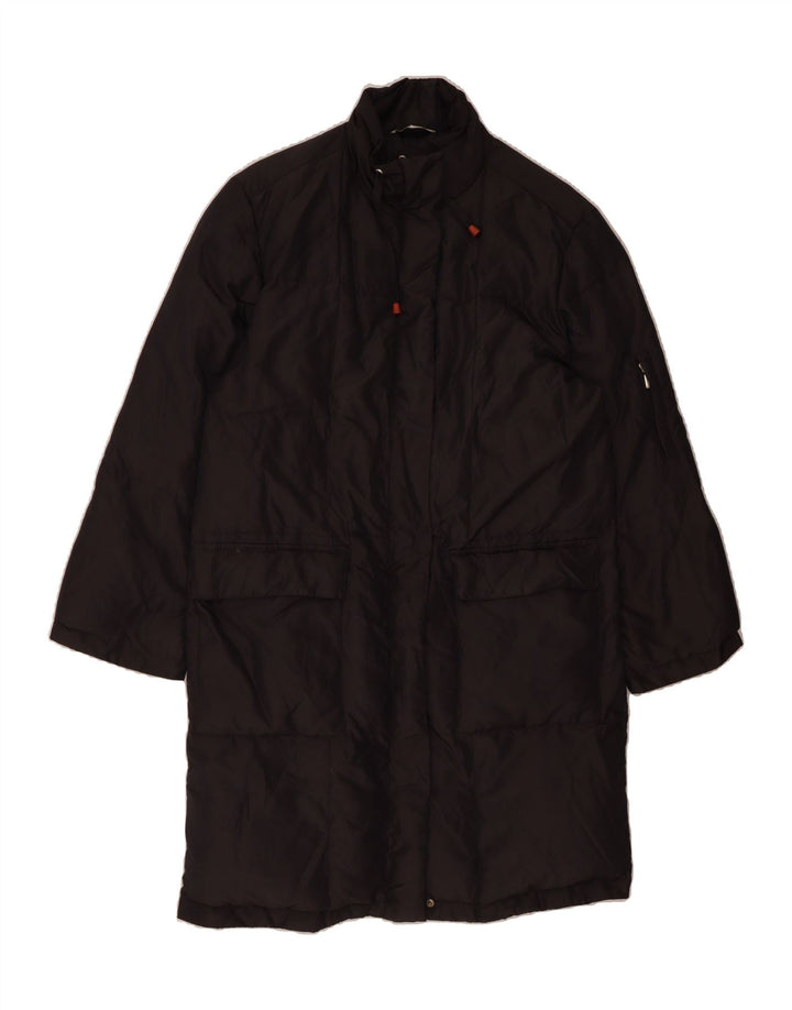 MARELLA Womens Oversized Padded Coat UK 8 Small Black Polyamide Vintage Marella and Second-Hand Marella from Messina Hembry 