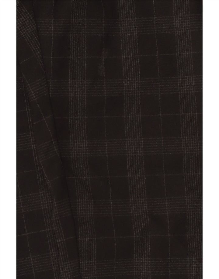 Męskie zwężane spodnie chino Zara, średnie W31 L28, czarna kratka