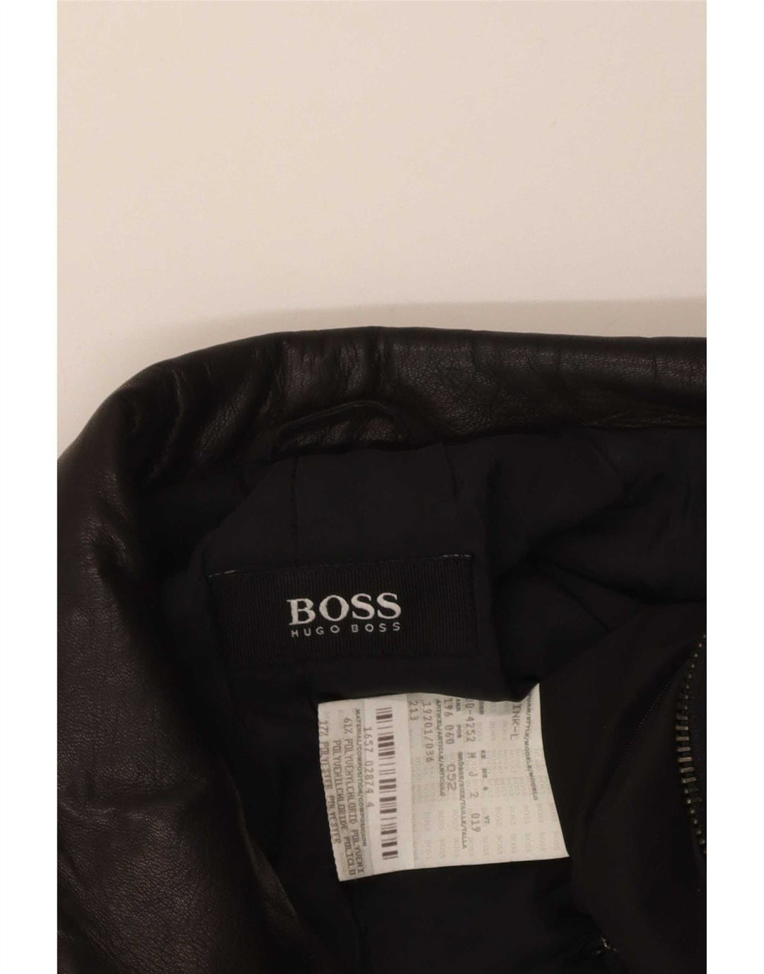 Płaszcz męski Hugo Boss EU 52 XL, czarny polichlorek