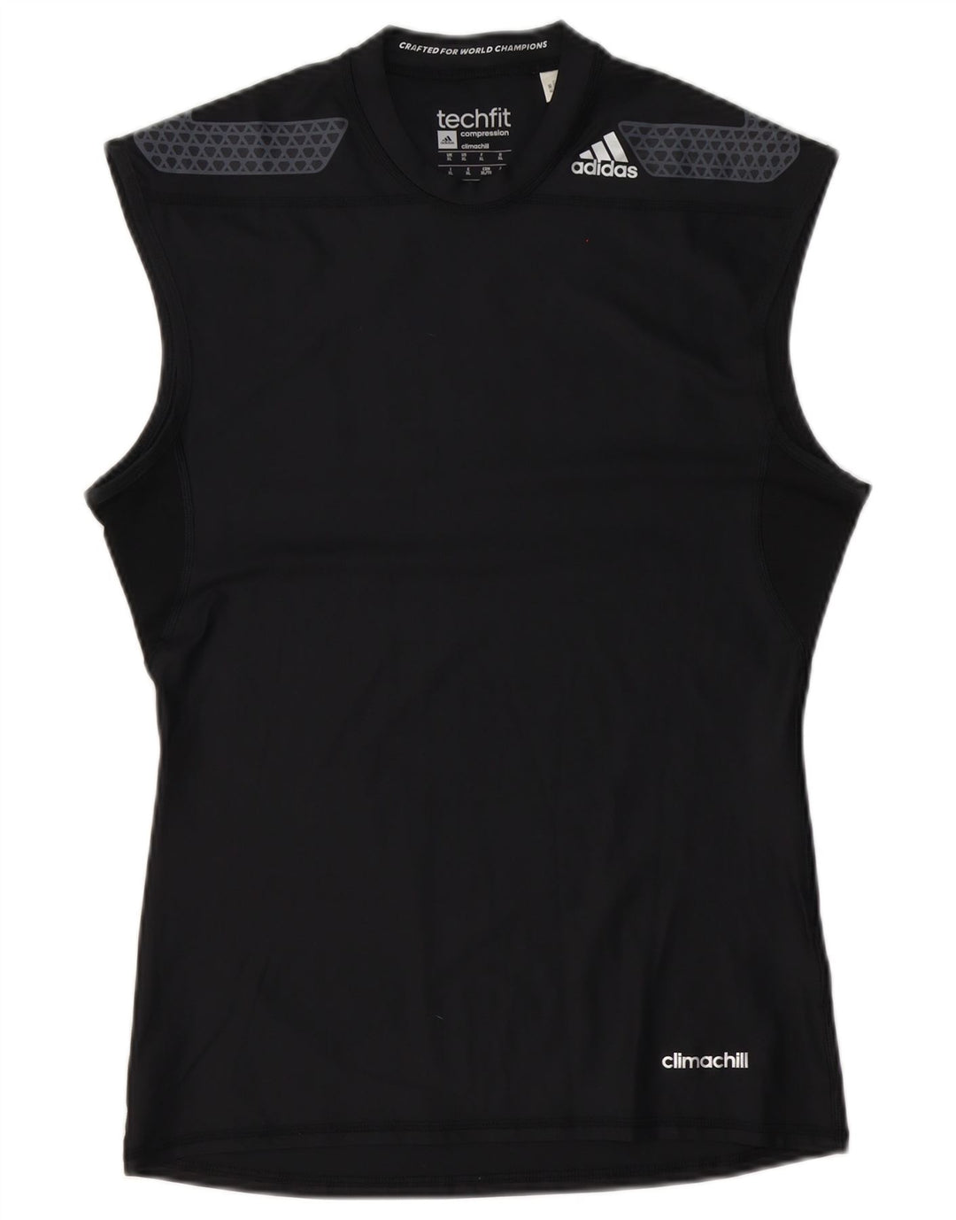 Adidas Męska kamizelka Climachill Top XL Czarny Poliester