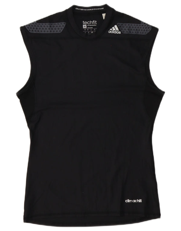 Adidas Męska kamizelka Climachill Top XL Czarny Poliester
